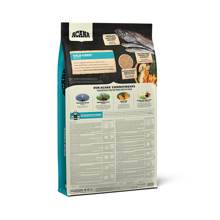 Acana Wild Coast Xira Trofi Skulou me Psari 9,7kg